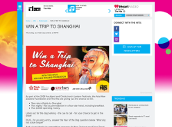 Win a trip to Shanghai