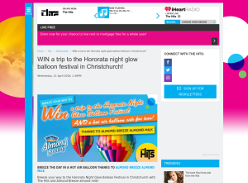 Win a trip to the Hororata night glow balloon festival in Christchurch