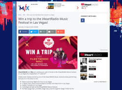 Win a trip to the iHeartRadio Music Festival in Las Vegas!