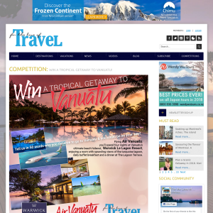 Win a Tropical Getaway to Vanuatu