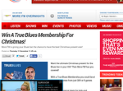 Win A True Blues Membership For Christmas!