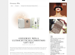 Win a Ultraceuticals Christmas Gift Set