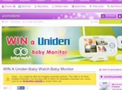 Win a Uniden Baby Watch Baby Monitor