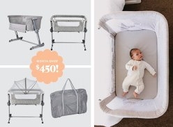 Win a Unilove Hug Me Plus 3-in-1 Co-Sleeper from The Sleep Store