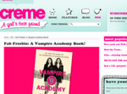 Win A Vampire Academy Book!