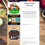 Win a Vegan Gift Basket and Vegan Cookbooks! - Never Binge Again