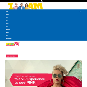 Win a VIP experience to see Pink with your Mum this Mothers Day