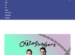 Win a VIP Experience to The Chainsmokers live in NZ!