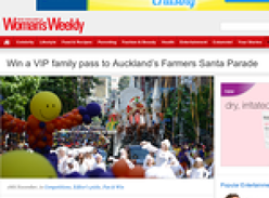 Win a VIP family pass to Auckland?s Farmers Santa Parade
