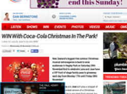 Win a VIP Family Ticket to Coca-Cola Christmas In The Park