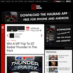 Win A VIP Trip To GT Radial Thunder In The Park