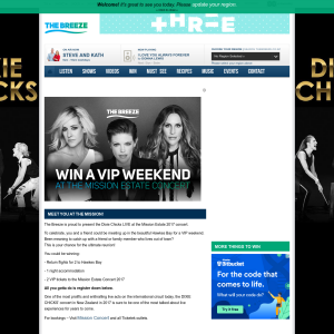 Win a VIP weekend