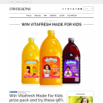 Win a Vitafresh Made For Kids prize pack