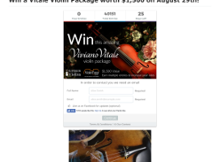 Win a Vitale Violin Package