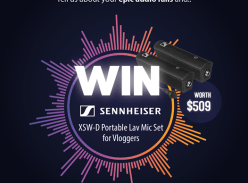 Win a vlogger’s ultimate package