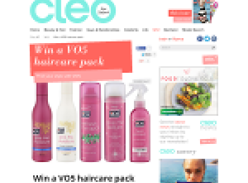 Win a VO5 haircare pack