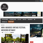Win a Waiheke Vintage Festival weekend getaway