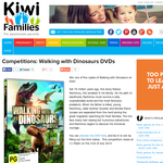 Win a Walking with Dinosaurs DVD