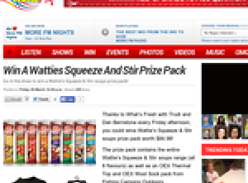 Win a Watties Squeeze and Stir Prize Pack