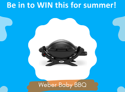 Win a Weber Baby Q Premium Gas BBQ