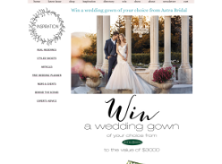 Win a wedding gown of your choice from Astra Bridal