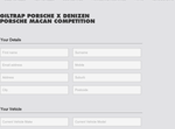 Win a weekend behind the wheel of a Porsche Macan