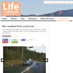 Win a weekend fit for a movie star