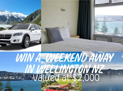 Win a weekend for 2 in Wellington, New Zealand
