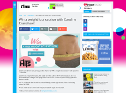 Win a weight loss session with Caroline Cranshaw