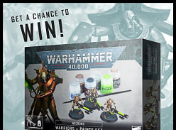 Win a WH40K Necrons Warriors + Paint Set by Games-Workshop