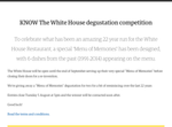 Win a Whitehouse 