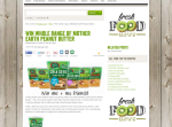 Win a Whole Range of Mother Earth Peanut Butter