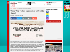 Win a Wild Turkey Masterclass with Eddie Russell