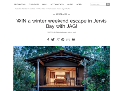 Win A Winter Escape with JAG