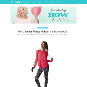 Win a Winter Fitness Kit from the Warehouse!