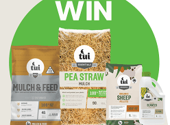 Win a Winter Prep Pack Including Tui Organic Seaweed and Mulch & Feed