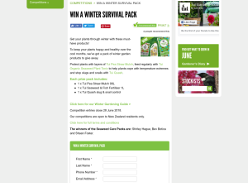 Win a Winter Survival Pack