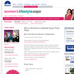 Win a Women's Lifestyle Expo Prize Pack - Peacock
