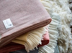Win a wool throw and baby blanket from Ruanui Station