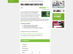 Win a Worm Farm Starter Pack