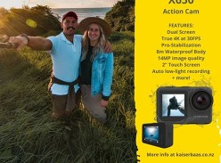 Win a X650 Action Camer