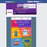 Win a Year of Free Unlimited Fibre Internet - Glimp