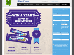 Win a Year?s Supply of Chocolate Fish