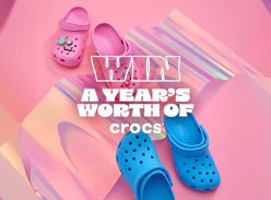 Win a Year's Supply of Crocs