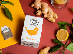 Win a year’s supply of Higher Living Tea