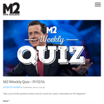 Win a year's subscription to M2 Magazine!