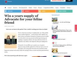 Win a years supply of Advocate for your feline friend