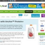 Win a year's supply of Anchor Protein+ milk