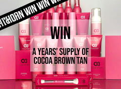 Win a Years Supply of Cocoa Brown Tan