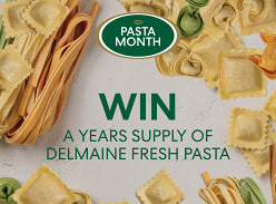 Win a Years Supply of Delmaine Pasta